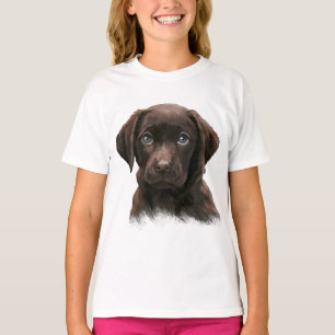 Camiseta Chocolate Labrador