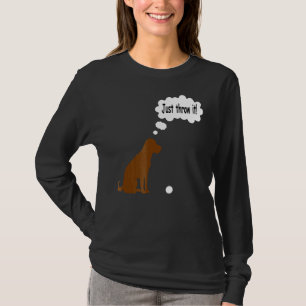 Camiseta Chocolate Labrador Retriever T Lab Cão