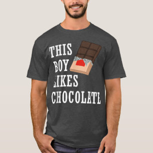 Camiseta Chocolate Lover Engraçado Dizendo Chef de Chocolat