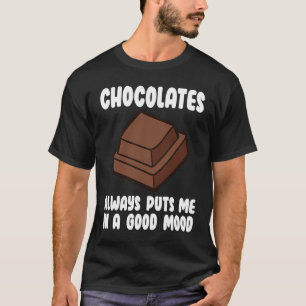 Camiseta Chocolate Me Põe Em Uma Boa Cotação De Chocolate D