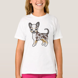 Camiseta Chocolate Merle Smooth Casaco Chihuahua