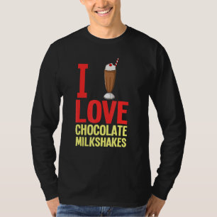 Camiseta Chocolate Milkshake milk Choco Shake Bebida 1