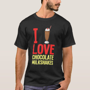 Camiseta Chocolate Milkshake milk Choco Shake Bebida 1