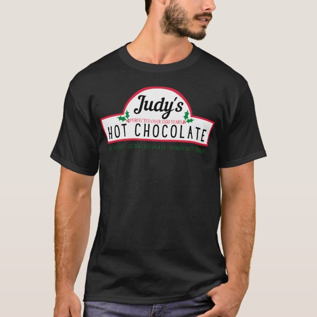 Camiseta Chocolate Quente Da Judy (Frente)