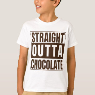 Camiseta Chocolate reto de Outta Brown