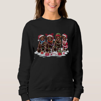 Camiseta Chocolate Santa Chapeleiro de chocolate chifre no