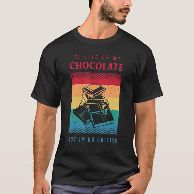 Camiseta Chocolate  Saying For A Sarcastic  Of Chocolate (Frente)