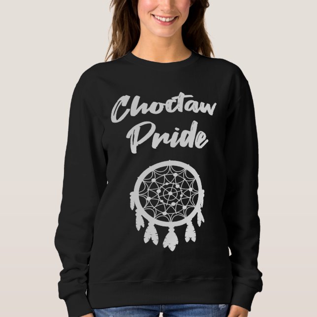 Camiseta Choctaw Pride Native American dreamcatcher (Frente)