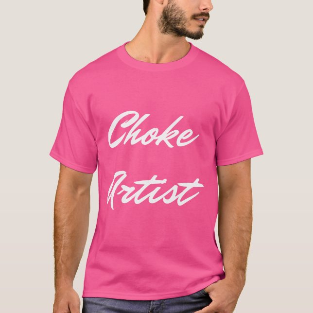 Camiseta Choke Artist Bjjiu Jitsumma (Frente)