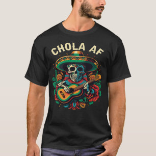 Camiseta Chola AF Orgulho Americano Mexicano América Latina
