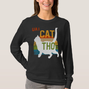 Camiseta Chonk Cat Meme Sobre Dat Chonky 70s Vintage Su
