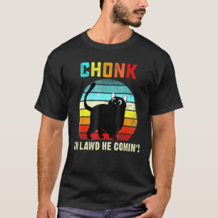 Camiseta Chonk Cat Scale Memória Retroativa