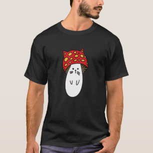 Camiseta Chonk Gatinho Bonito Pequeno Gatinho de Moga Peque