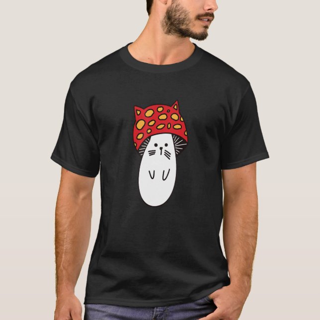 Camiseta Chonk Gatinho Bonito Pequeno Gatinho de Moga Peque (Frente)