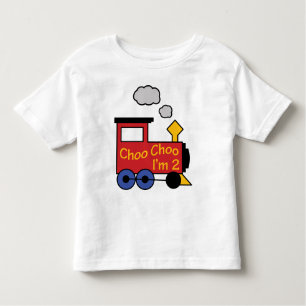 Camiseta Choo Choo I'm Two