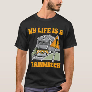 Camiseta Choo Choo My Life é um Jokester de humor do trem