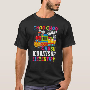 Camiseta Choo Choo Pronto Para Esmagar O Comboio Elementar 