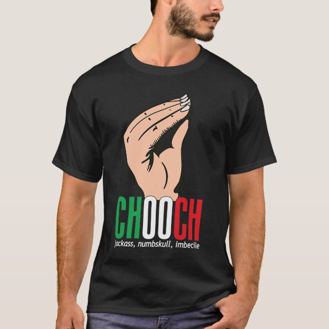 Camiseta Chooch Italiano America Slang (Frente)
