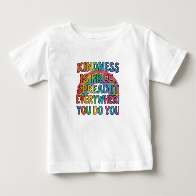 Camiseta Choose Happiness – Colorful Positive Quote Design  (Frente)