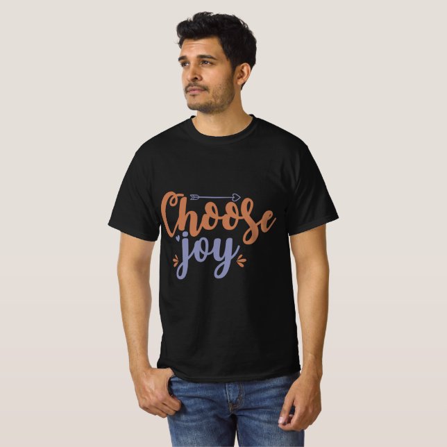 Camiseta Choose Joy (Frente Completa)