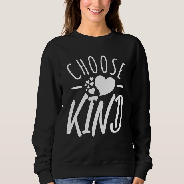 Camiseta Choose Kind  Anti Bullying Message  Cute Graphics (Frente)