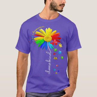 Camiseta Choose Kind Autism Awareness Sunflower For men wom