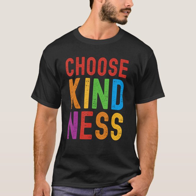 Camiseta Choose Kindness Unity Well Being (Frente)