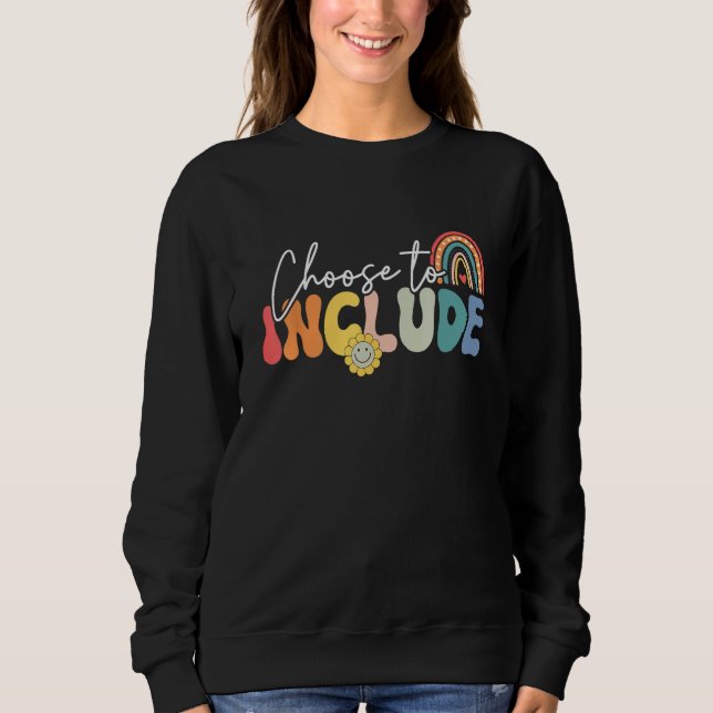 Camiseta Choose To Include For Autism Teacher Special Educa (Frente)