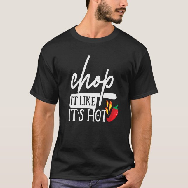 Camiseta Chop Gosta Do Chef Humor Costu Engraçado De Piment (Frente)
