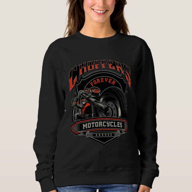 Camiseta Choppers Unleashed Forever Motorcycles (Frente)