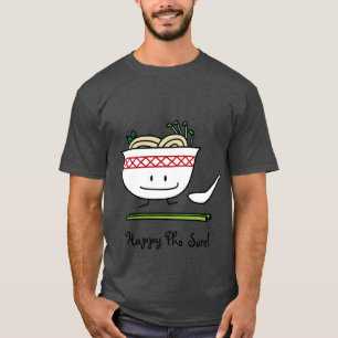 Camiseta Chopsticks da colher de sopa de Vietnam da bacia