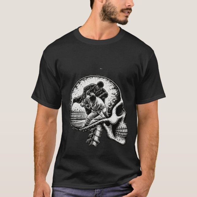 Camiseta Choque de Anel de Caveira (Frente)
