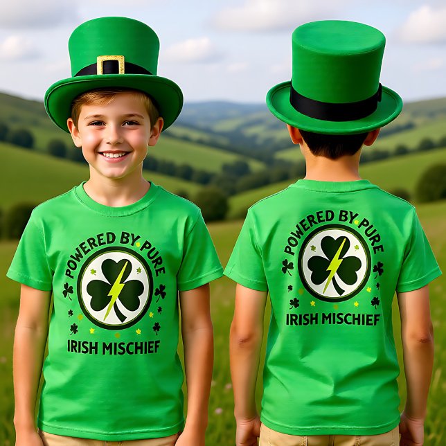 Camiseta Choque do Trevo (Shamrock Shockwave T-Shirt)