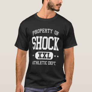 Camiseta Choque Retro Dept de Propriedade Atlética