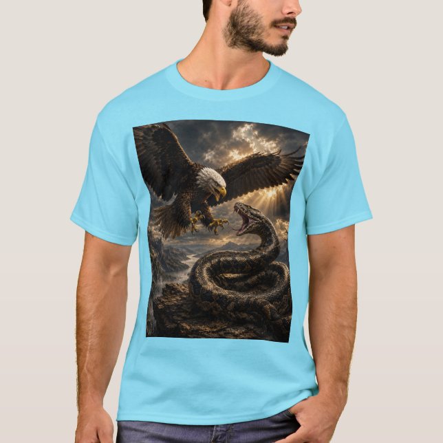 Camiseta Choque Supremo no Céu. (Frente)