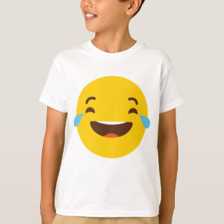 Camiseta Chorando com o riso emoji