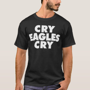 Camiseta Chorar Eagles Chorar Anti Eagles Engraçado
