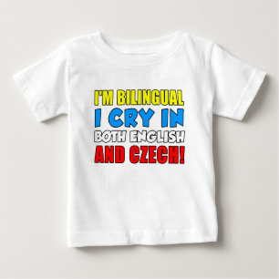 Camiseta Choro Bilíngue Em Tcheco