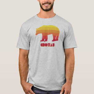 Camiseta Choteau Montana Rainbow Bear