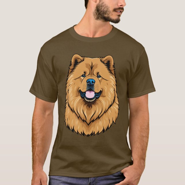 Camiseta Chow Chow (Frente)