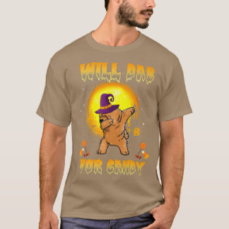Camiseta Chow Chow Dabbing Dog Will Dab For Candy Funny Hal
