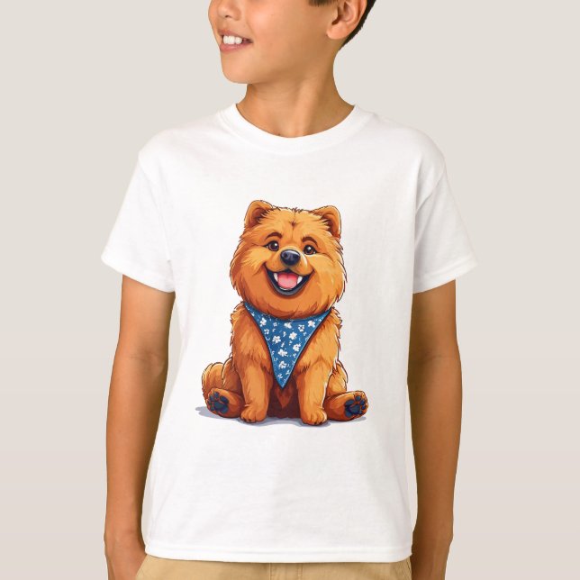 Camiseta Chow Chow Dog (Frente)