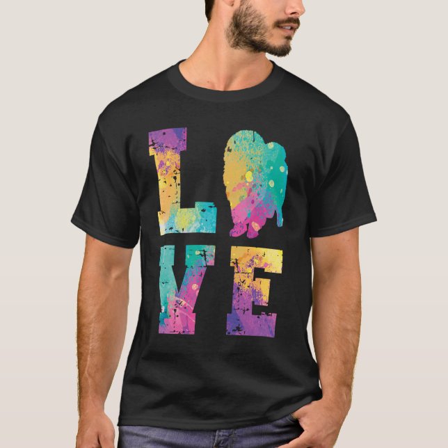 Camiseta Chow Chow Love (Frente)