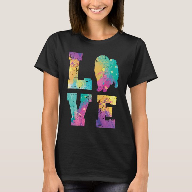 Camiseta Chow Chow Love (Frente)