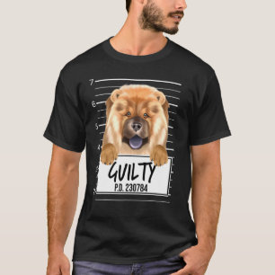 Camiseta Chow Chow Mugshot Guilherme Dog