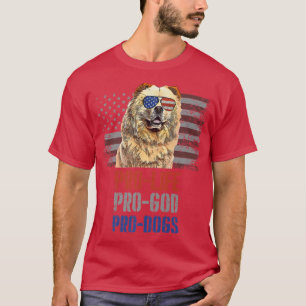 Camiseta Chow Chow Pro Life Pro God Pro Cães Premium T-Shir