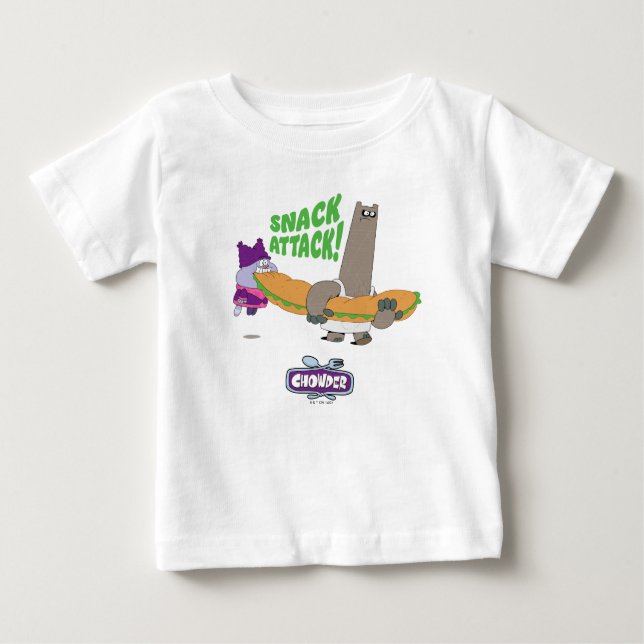 Camiseta Chowder e Shnitzel (Frente)