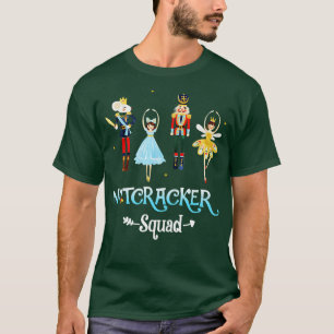 Camiseta Chri da Família de Dança de Balé Quadrado Nutcrack