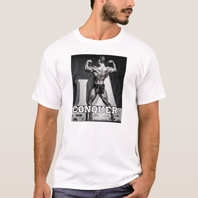 Camiseta Chris Bumstead Sr. Olympia - CBUM Bodybuilding Con (Frente)