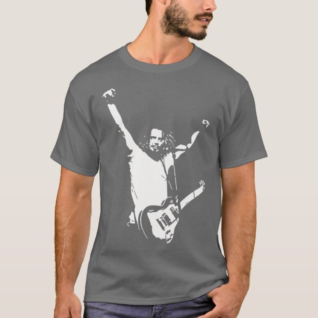 Camiseta Chris Cornell famous singer funny (Frente)
